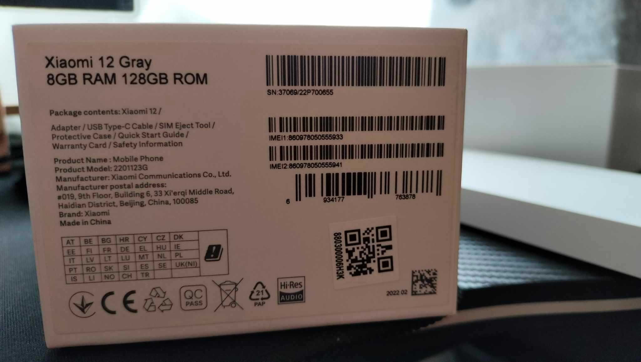 Telefon Xiaomi 12