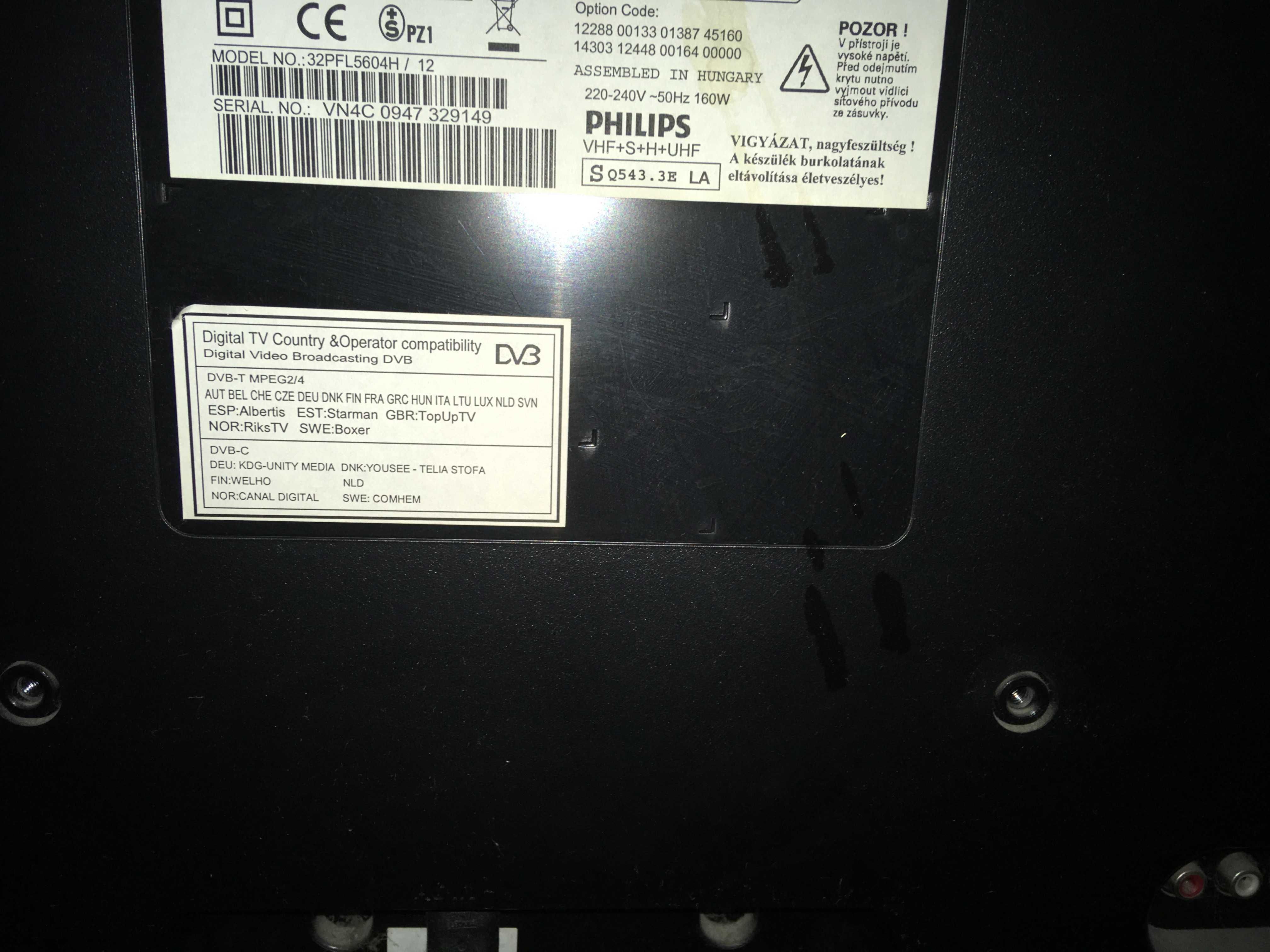 telewizor lcd 32 cale PHILIPS 32PFL5604H/12 TV