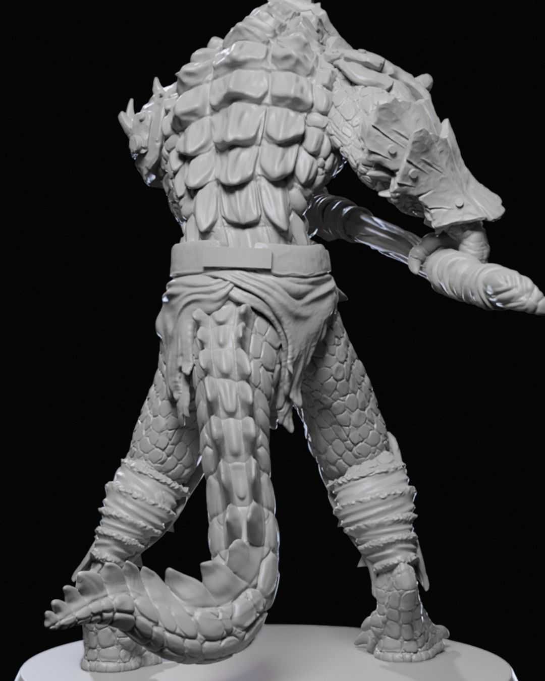 Żołnierz Araków 02 Figurka 32mm 14K zgodna z  DnD RPG Pathfinder Warh.