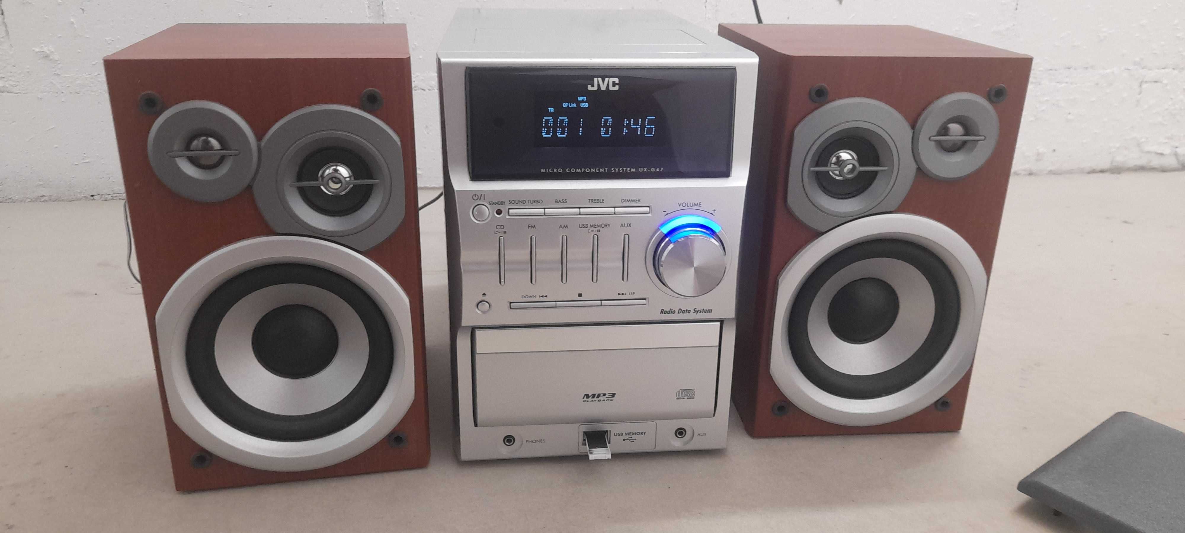 Wieża JVC mp3, usb