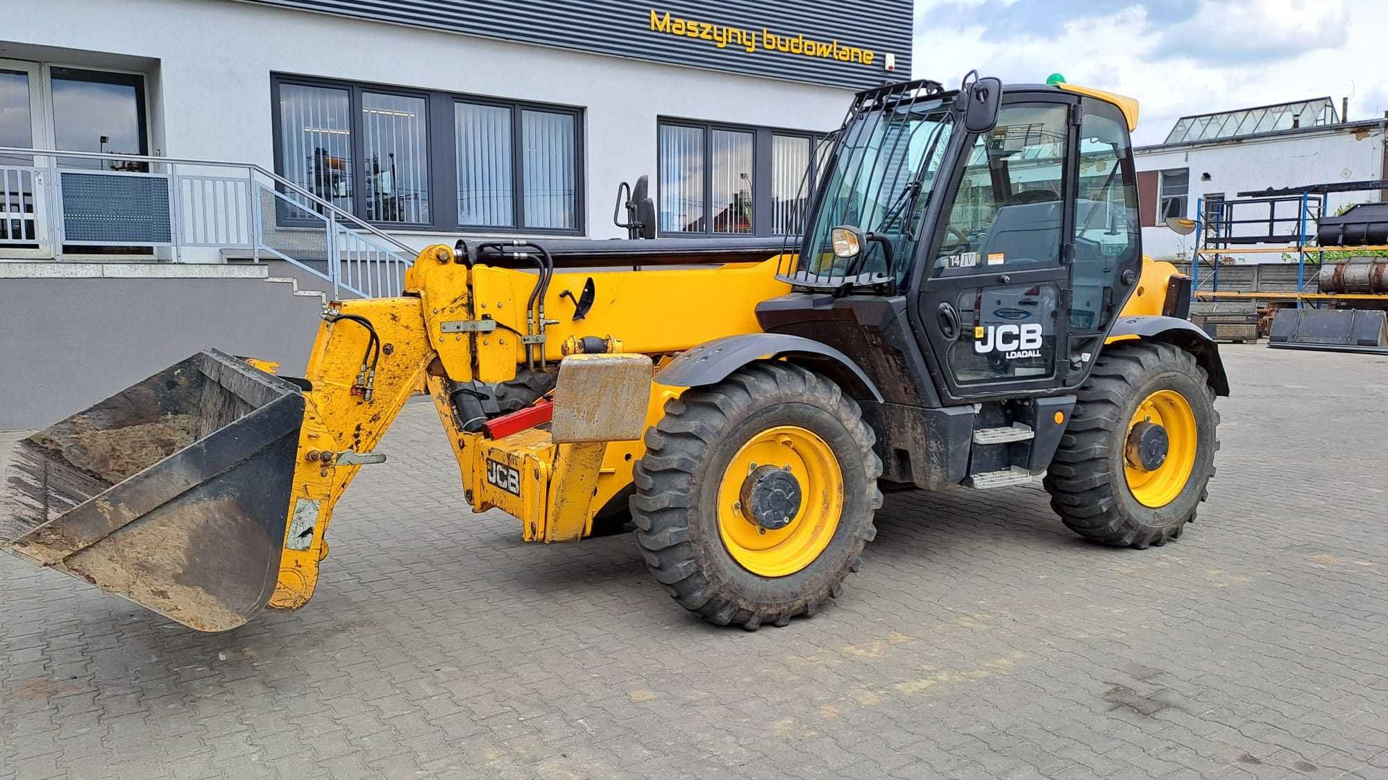 Usługi-Wynajem ładowarka teleskopowa obrotowa, sztywna JCB Manitou