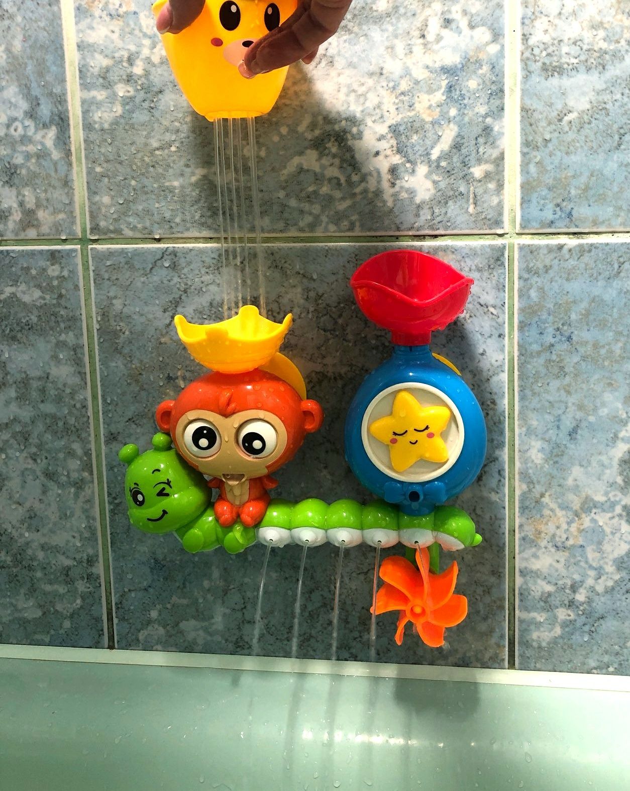 Іграшка МАВПЕНЯ фонтанчик для води водні ігри іграшка для купання
