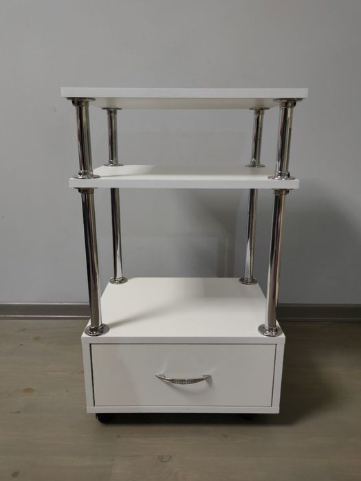 Тумба косметологічна на колесах з ящиком