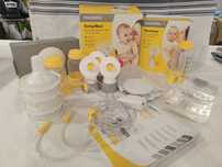 Bomba de extração de leite Medela swing Maxi + bomba manual Harmony