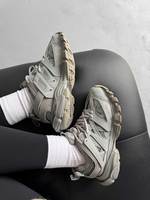 Мужские кроссовки Balenciaga Track "Grey" Размеры 40-45