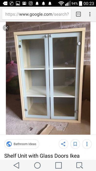 Portas NOVAS vidro MAGIKER 31x94cm do IKEA  20€ € cada porta lêr tudo