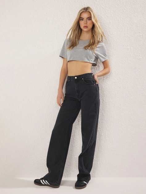 Джинси жіночі Trendyol 44 Black