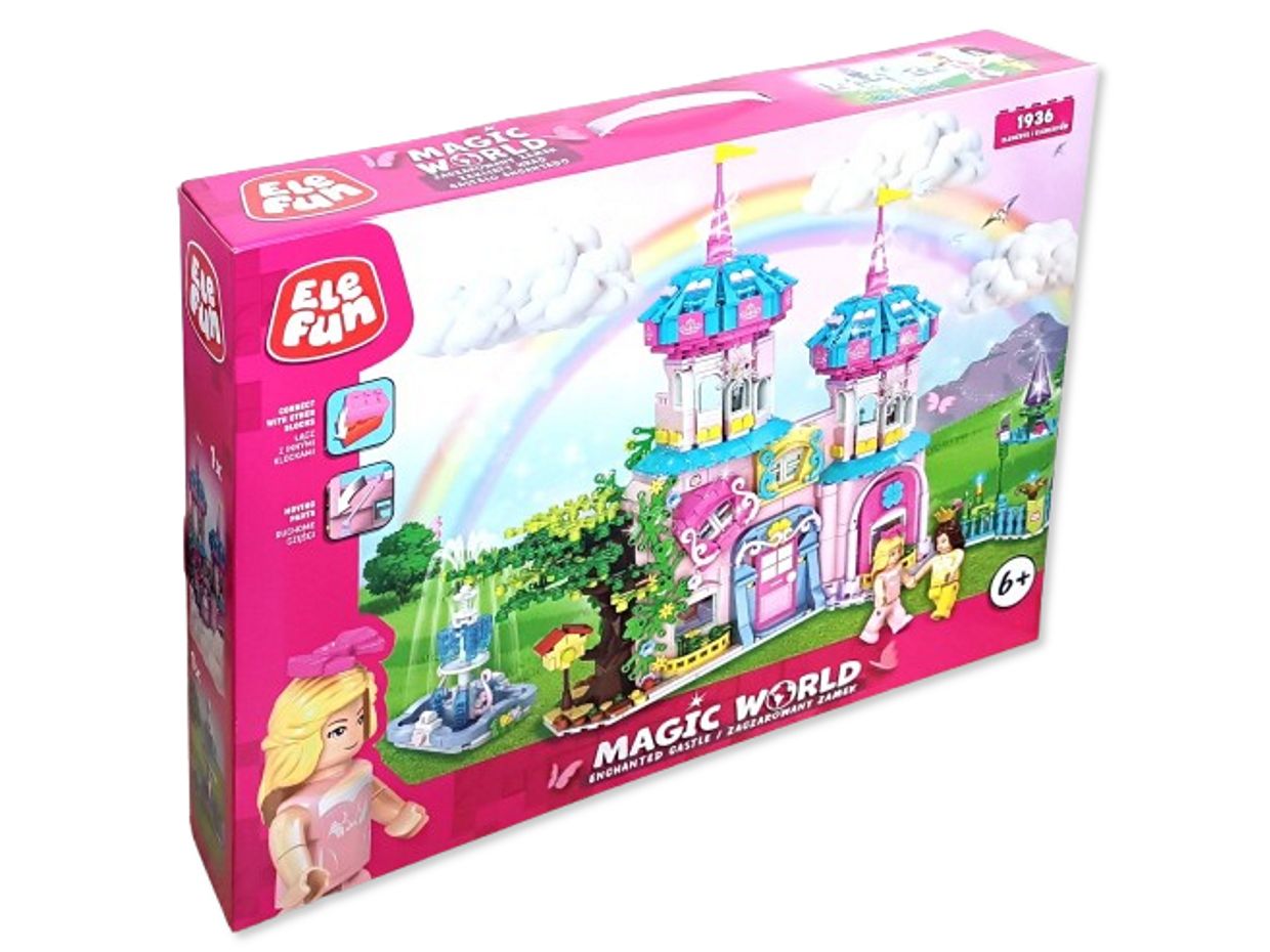 Klocki Elefun Magic World Zaczarowany zamek 8830