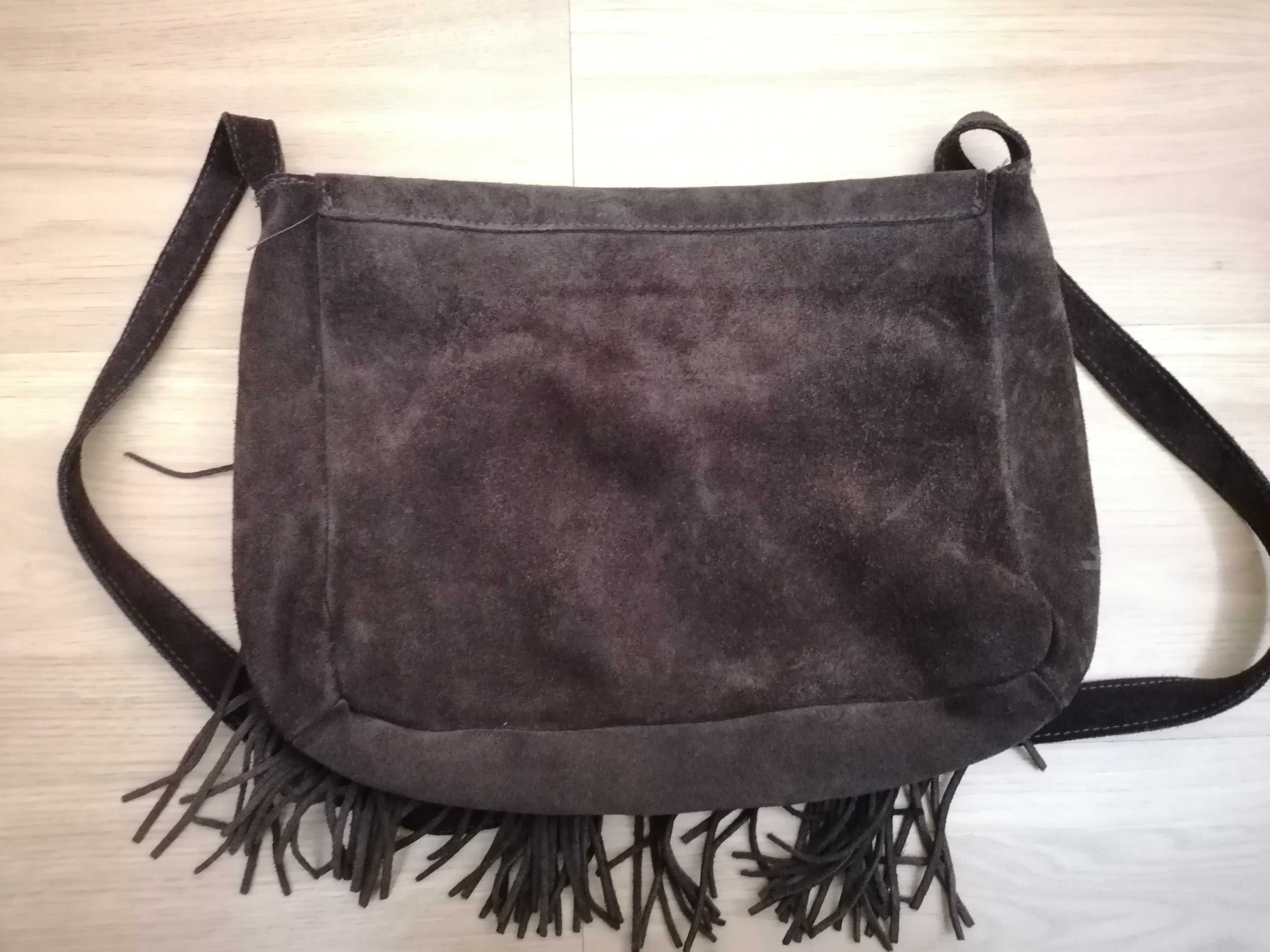 Mala em pele vintage