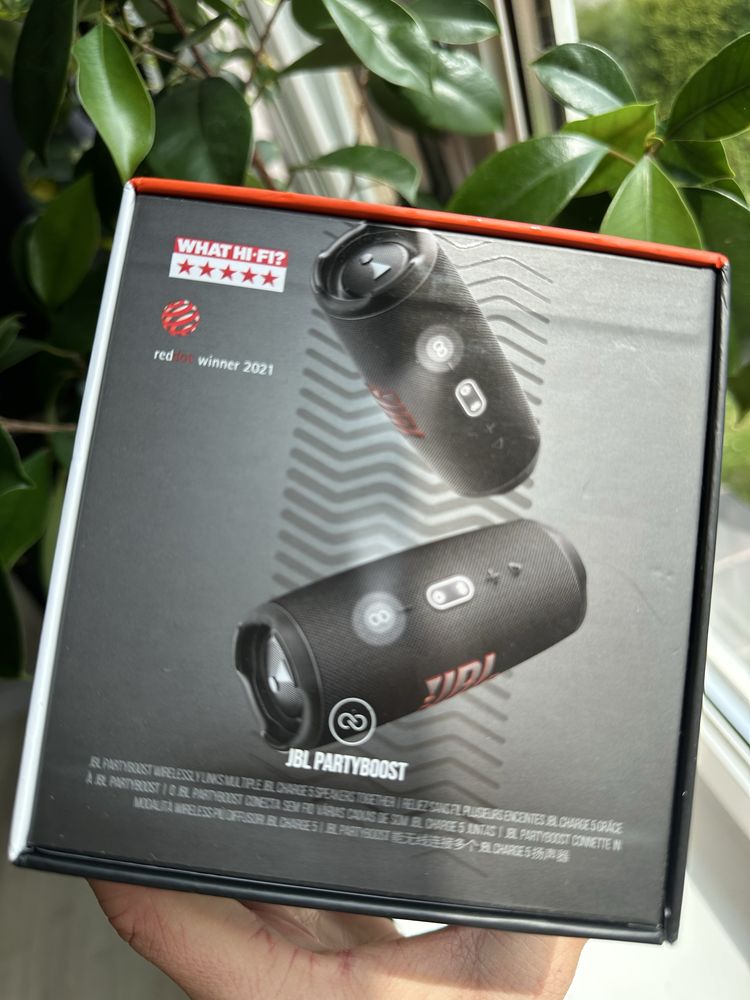 Głośnik przenośny JBL Charge 5 Bluetooth 40W IP67 Czarny