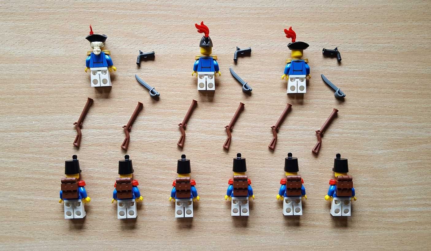 LEGO żołnierze 9 sztuk minifigurka pirates 10320, 21322, 31109 NOWE