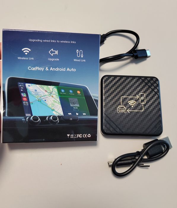 Adapter bezprzewodowy CarPlay i Android Auto