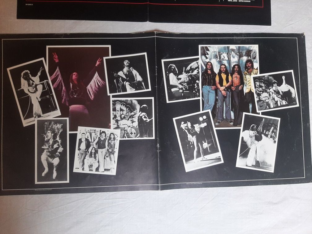 Plakaty zespołów Black Sabbath 1975r.Scorpions 1985r. ceny 60 zł szt.