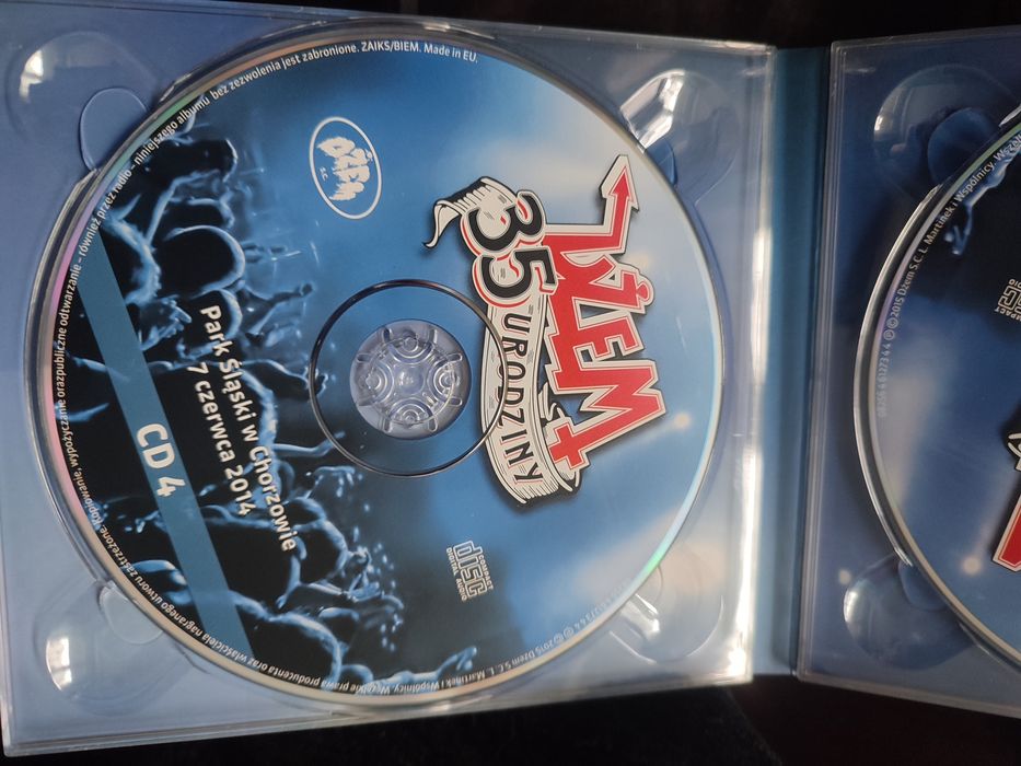 Dżem 35 lecie, 4 płyty CD w etui