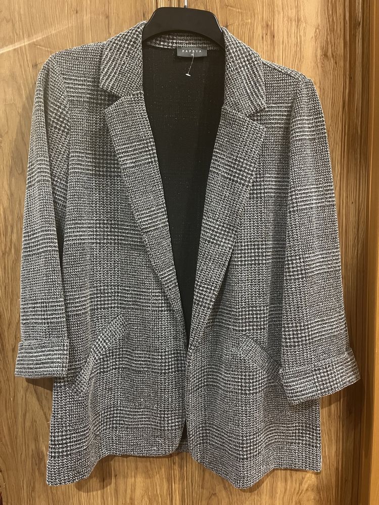 Женский серый пиджак