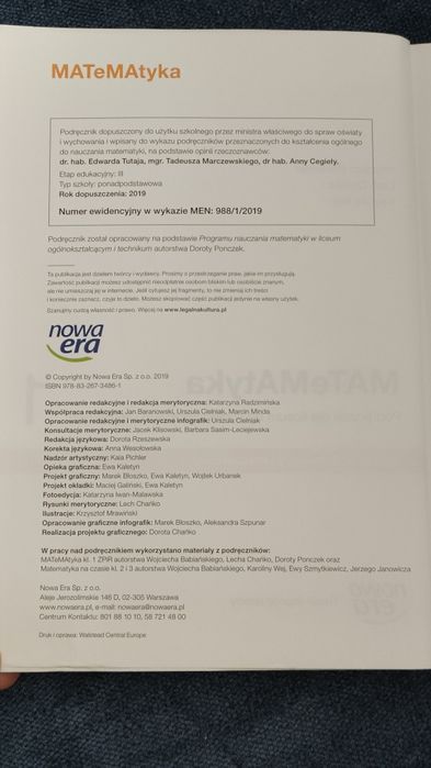 MATeMAtyka klasa 1 podstawa+rozszerzenie