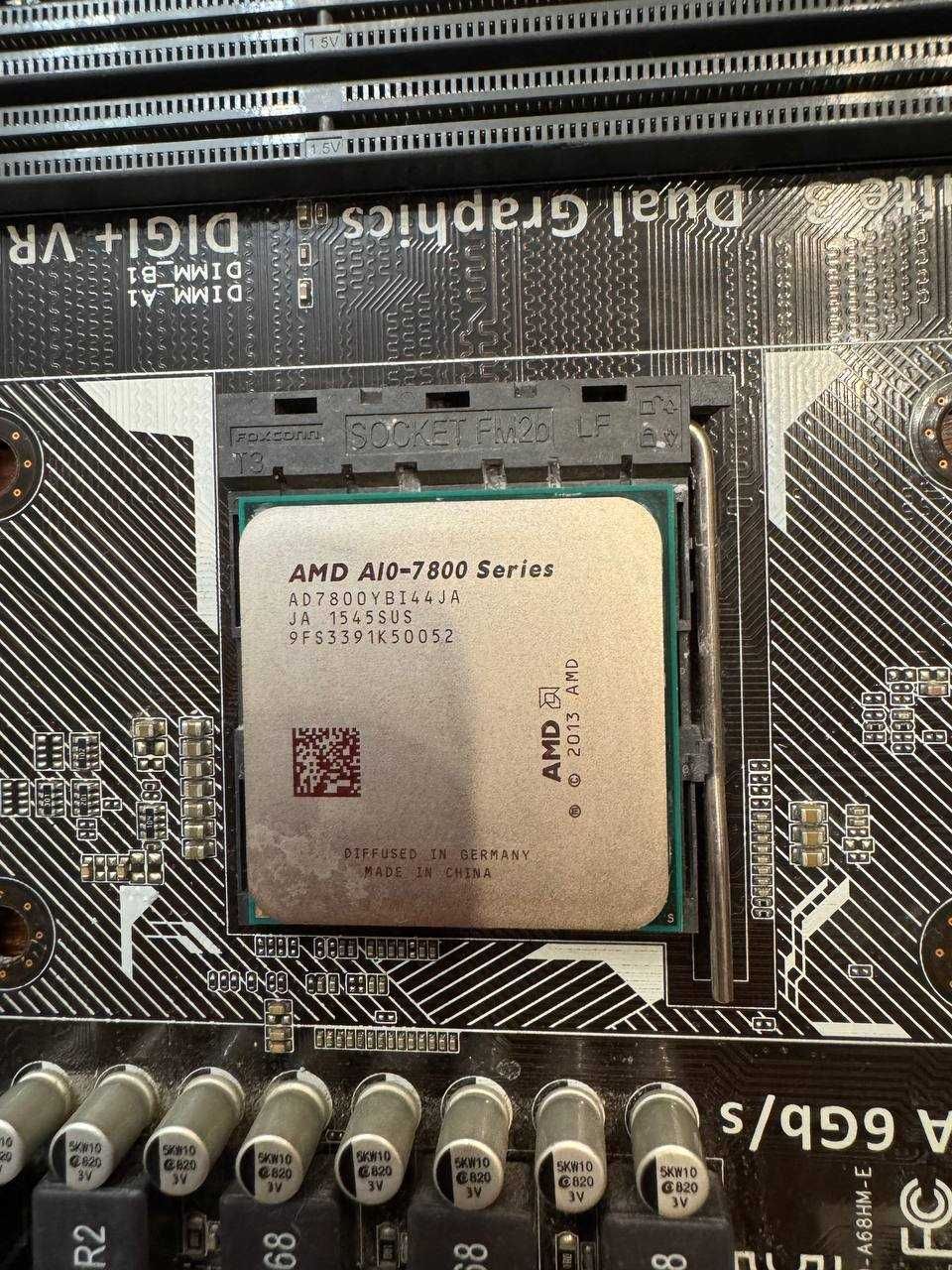 Збірка AMD A10-7800,  Asus A68HM-K, 2x Crucial 4gb ddr3, Gtx 750ti 2gb