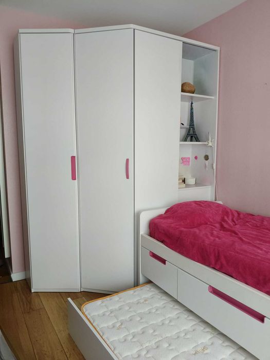 Quarto completo para 2 ou 1 crianças