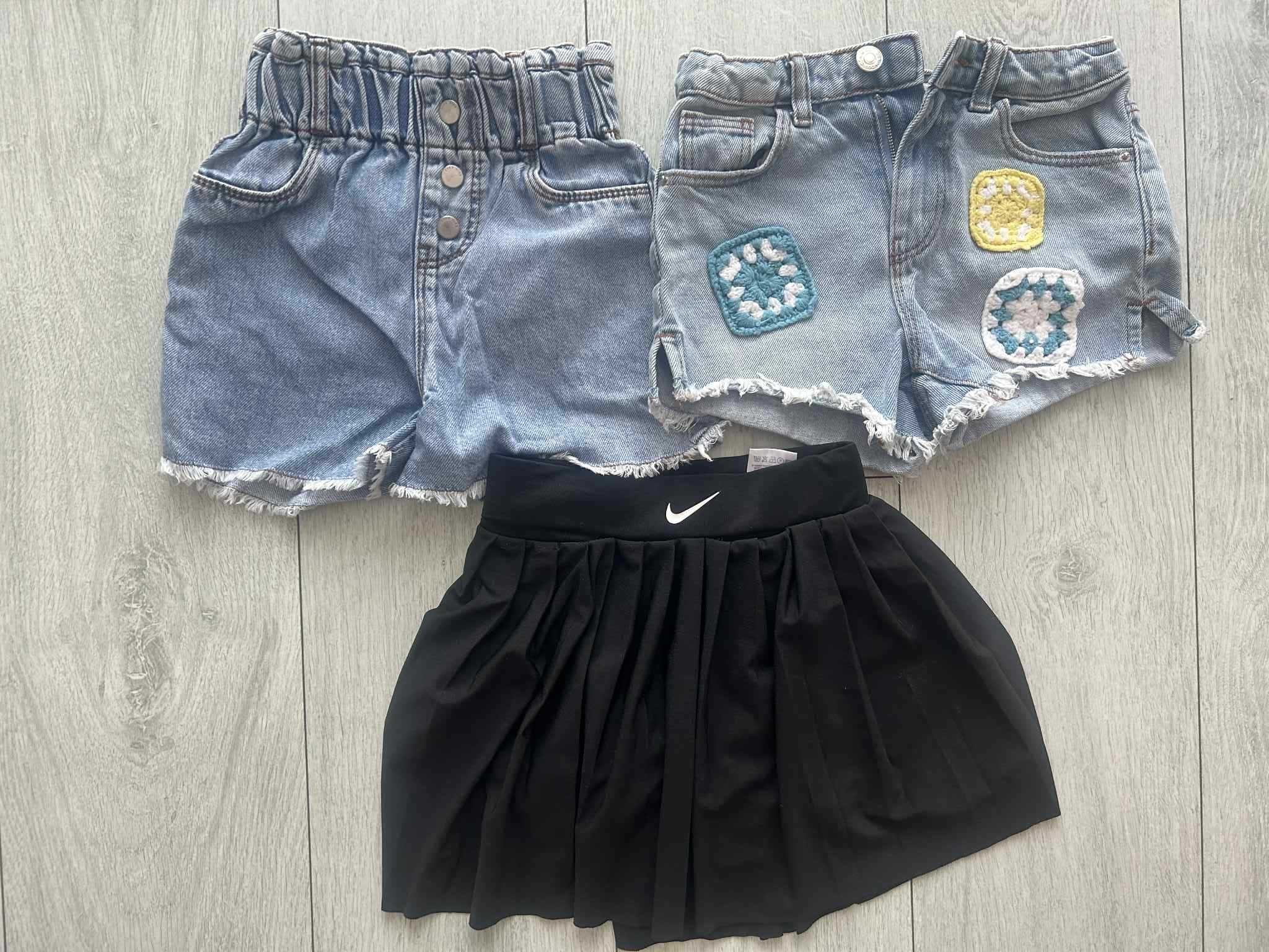 Zestaw ubrań dziewczynka 122/128 H&M Zara 22szt