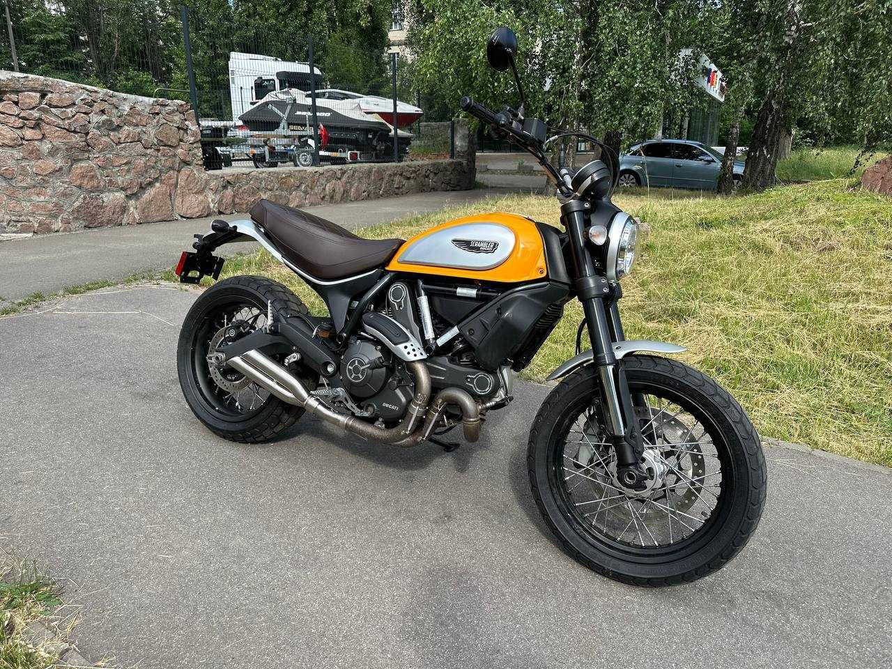 Мотоцикл Ducati Scrambler 800 2017 рік