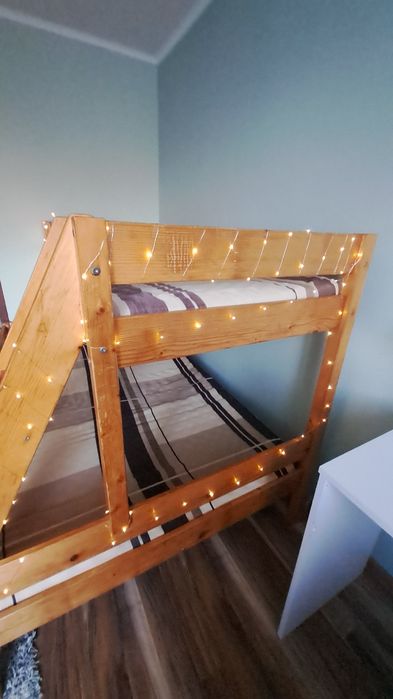 Łożko piętrowe 3 osobowe