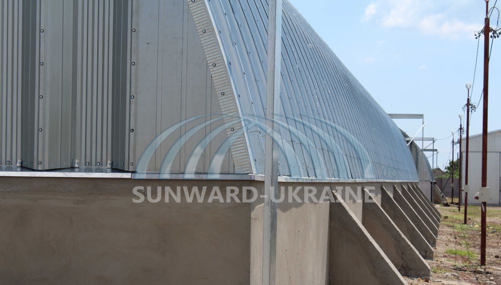 Новый несмонтированный Ангар 18x54  Sunward Зерносклад Оплата з ПДВ