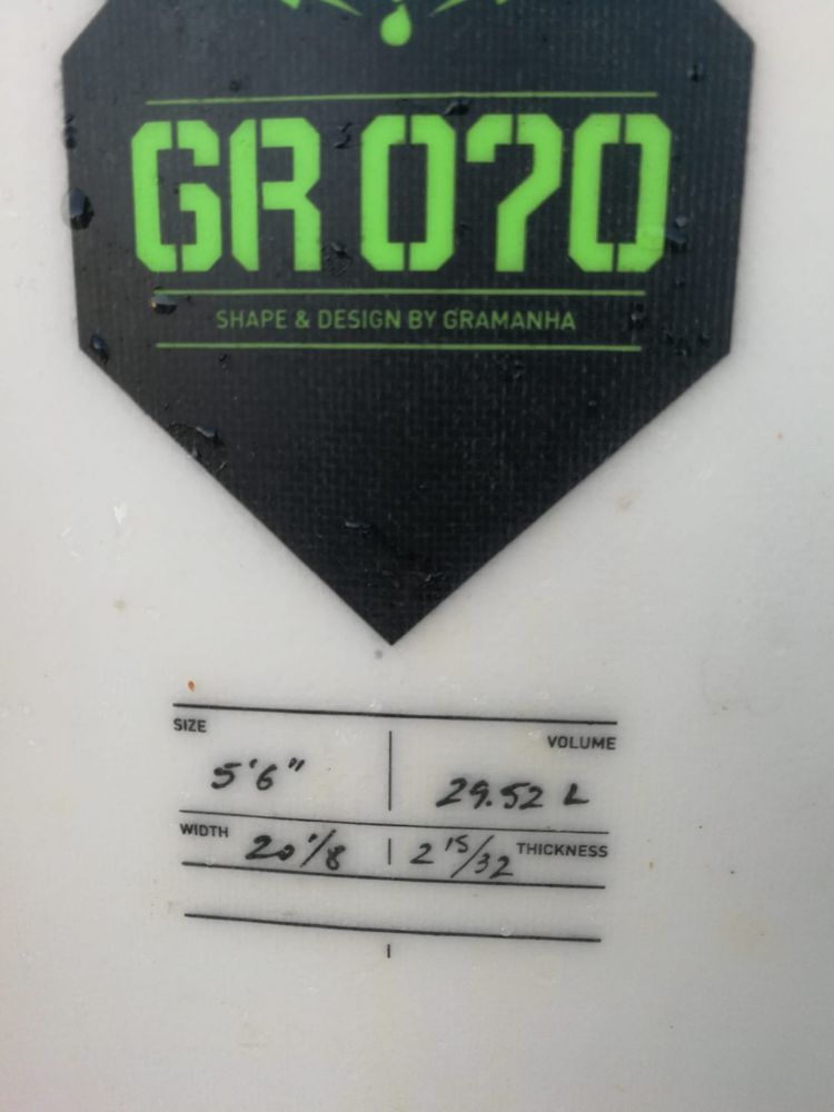 Prancha Gramanha 5:6 Epoxy