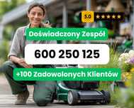 Ogrodnik Warszawa - zakladanie trawnika z rolki, systemy nawadniania