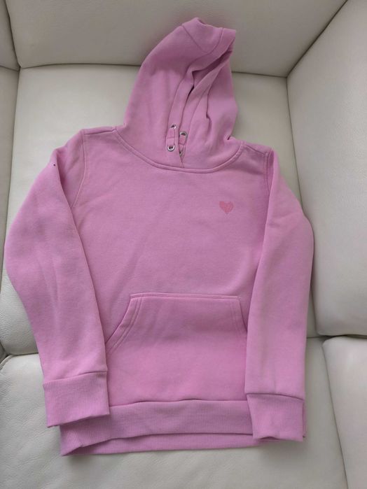 Bluza różowa z kapturem, ReserVeD, rozm. 140