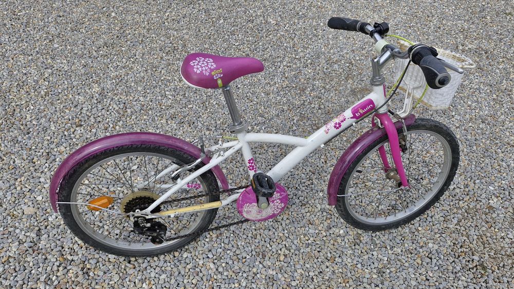 Rower dziewczęcy B'twin 20"