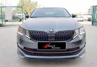 splitter spojler spoiler ABT style skoda octavia III fl 2017- spojler