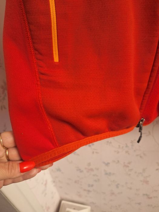 Patagonia męska bluza polarowa czerwona rozmiar L