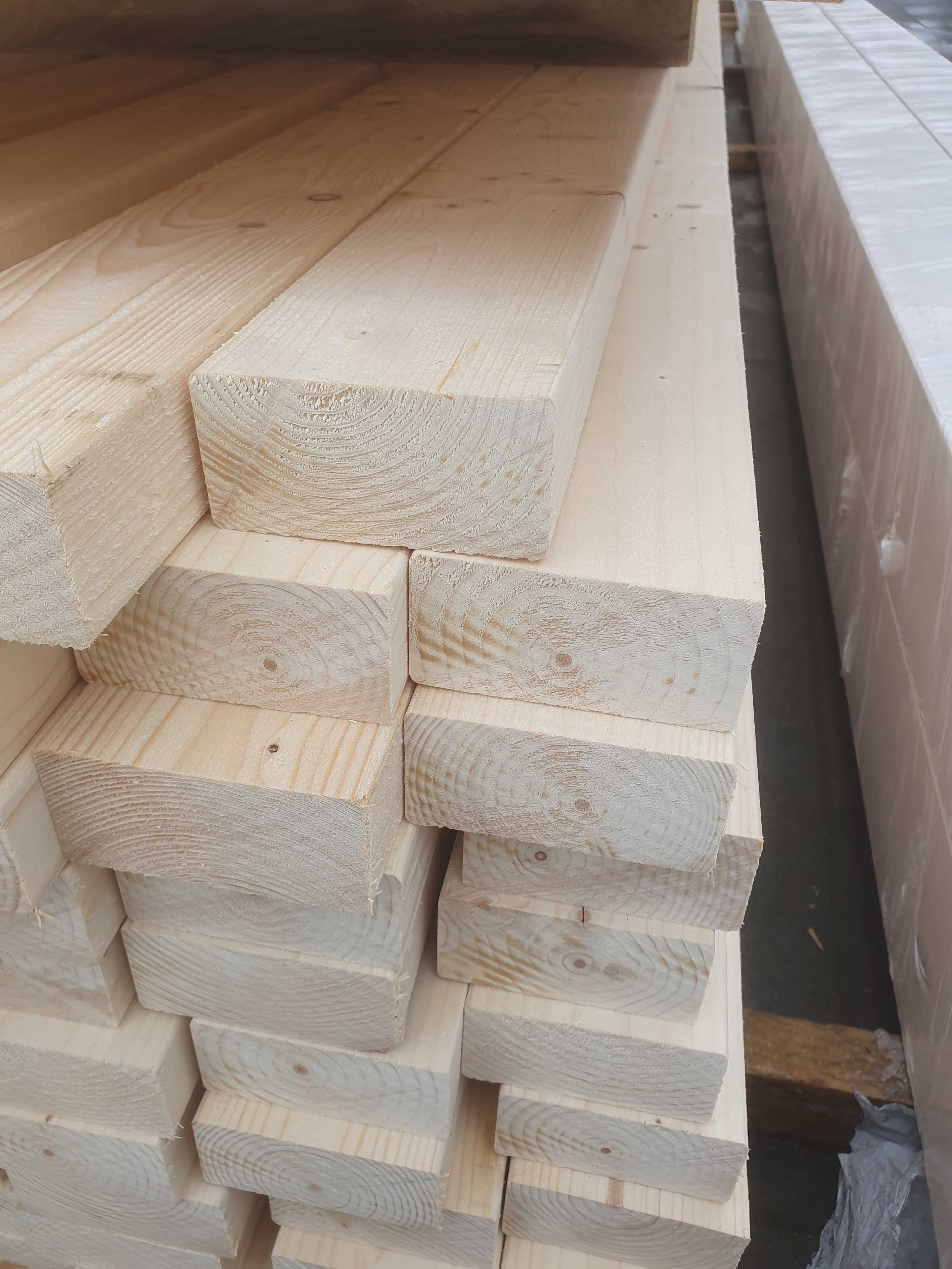 Drewno konstrukcyjne suche strugane 45x95 c24 świerk