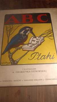 ABC Ptaki ilustr. A. Gramatyka-Ostrowska 1928r.