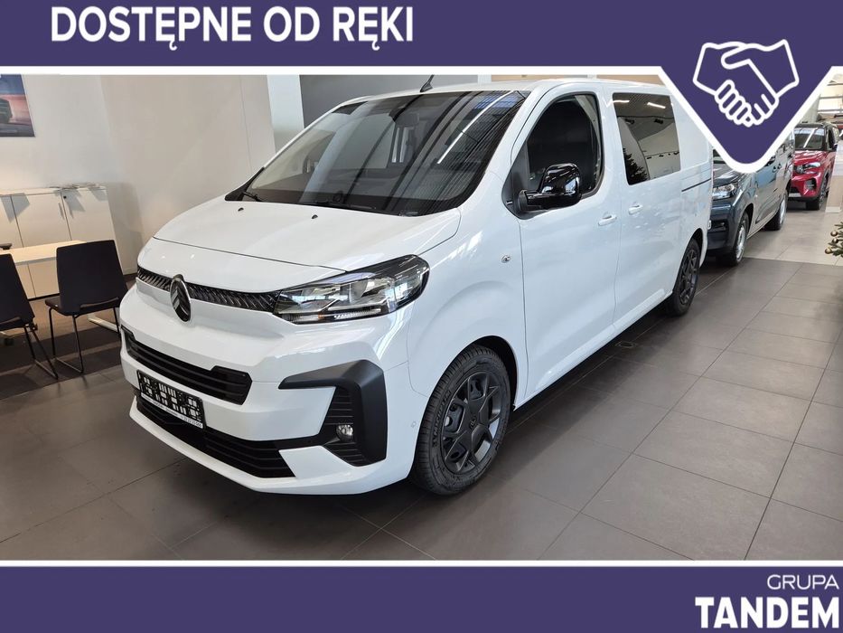 Citroën Jumpy Furgon Brygadowy 6osobowy XL LONG 2.0 HDi 144KM AUTOMAT EAT8 !! OD RĘKI !!  Jumpy Furgon Brygadowy 6osobowy XL LONG 2.0 HDi 144KM AUTOMAT EAT8