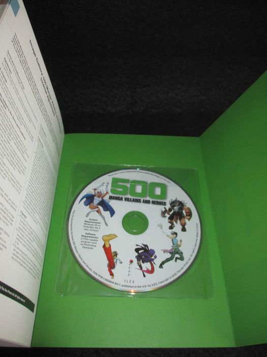 Livro 500 Manga Villains And Heroes Yishan Li