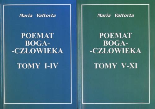 Poemat Boga Człowieka Tom I-Iv I V-Xi M. Valtorta Pakiet
