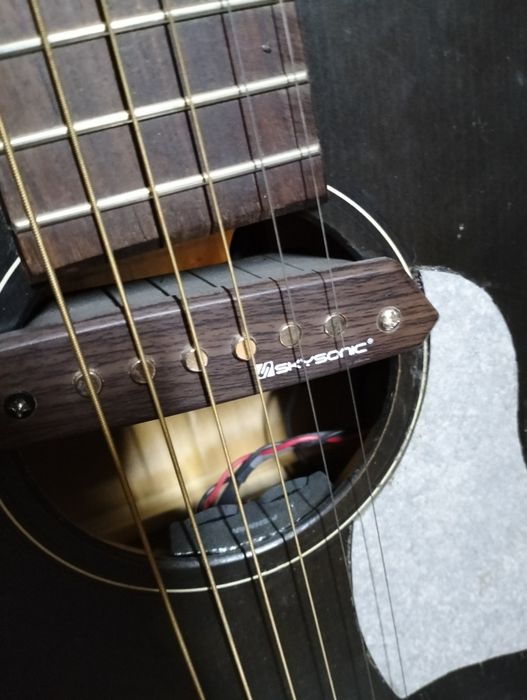 Art & Lutherie Roadhouse Faded Black A/E guitarra acústica