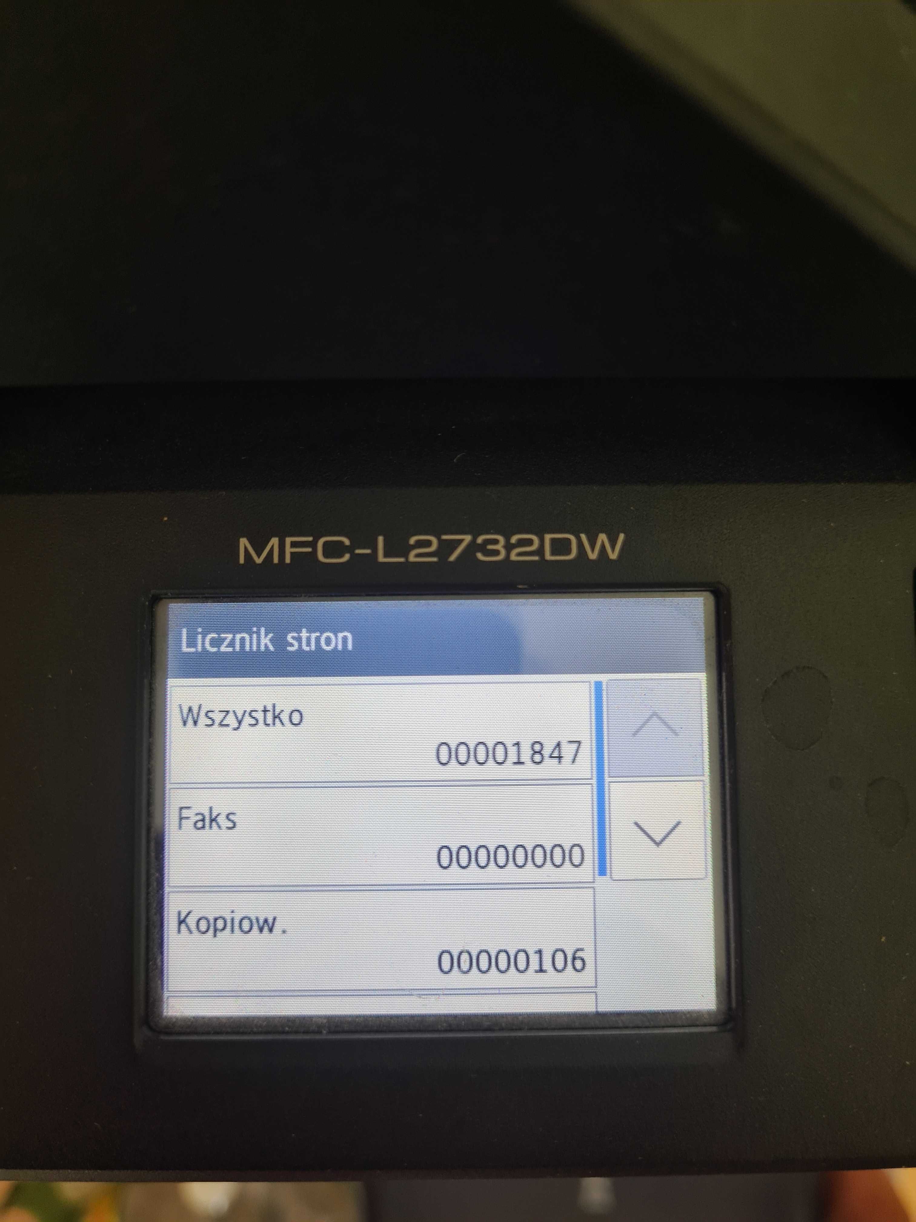Brother MFC-L2732DW wielofunkcyjne drukarka laserowa skaner FAKTURA