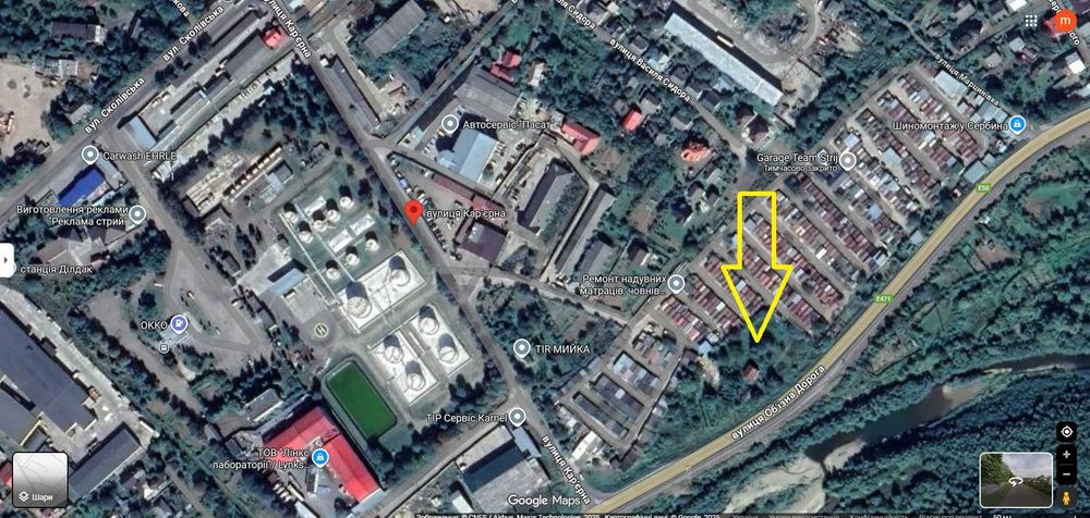 Комерційного призначення (будівель торгівлі), вул. В. Сидора