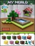 Klocki magnetyczne Minecraft 115 elementów!!! Pewne klocki !!!