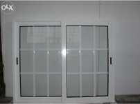 Janela porta aluminio nova