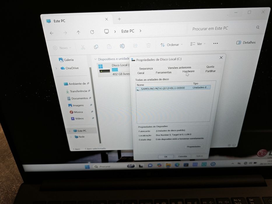Portátil lg ultra fino/ryzen 5/512 ssd/16gb ram