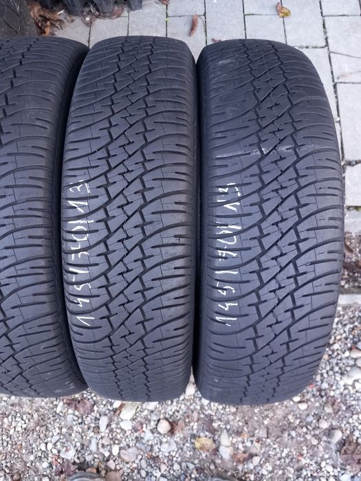4x Opony Używane Całoroczne 145/70R13 Dębica