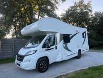 Fiat CHAUSSON FLASH C 656 2018  7 Osobowy Tylko 51TYS KM TV Lóżko Pietrowe Prysznic Toaleta