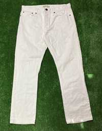 Оригінальні жіночі білосніжні брюки Burberry