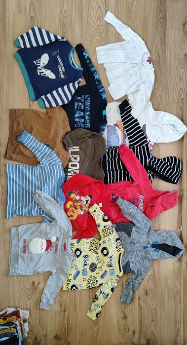 Ogromna paczka ubranek chłopięcych r 92