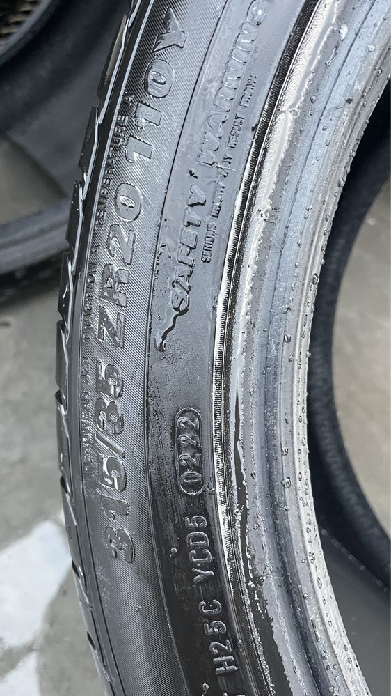 Резина Kumho CRUGEN HP91 02/2022 315/35 zr20 комплект резины