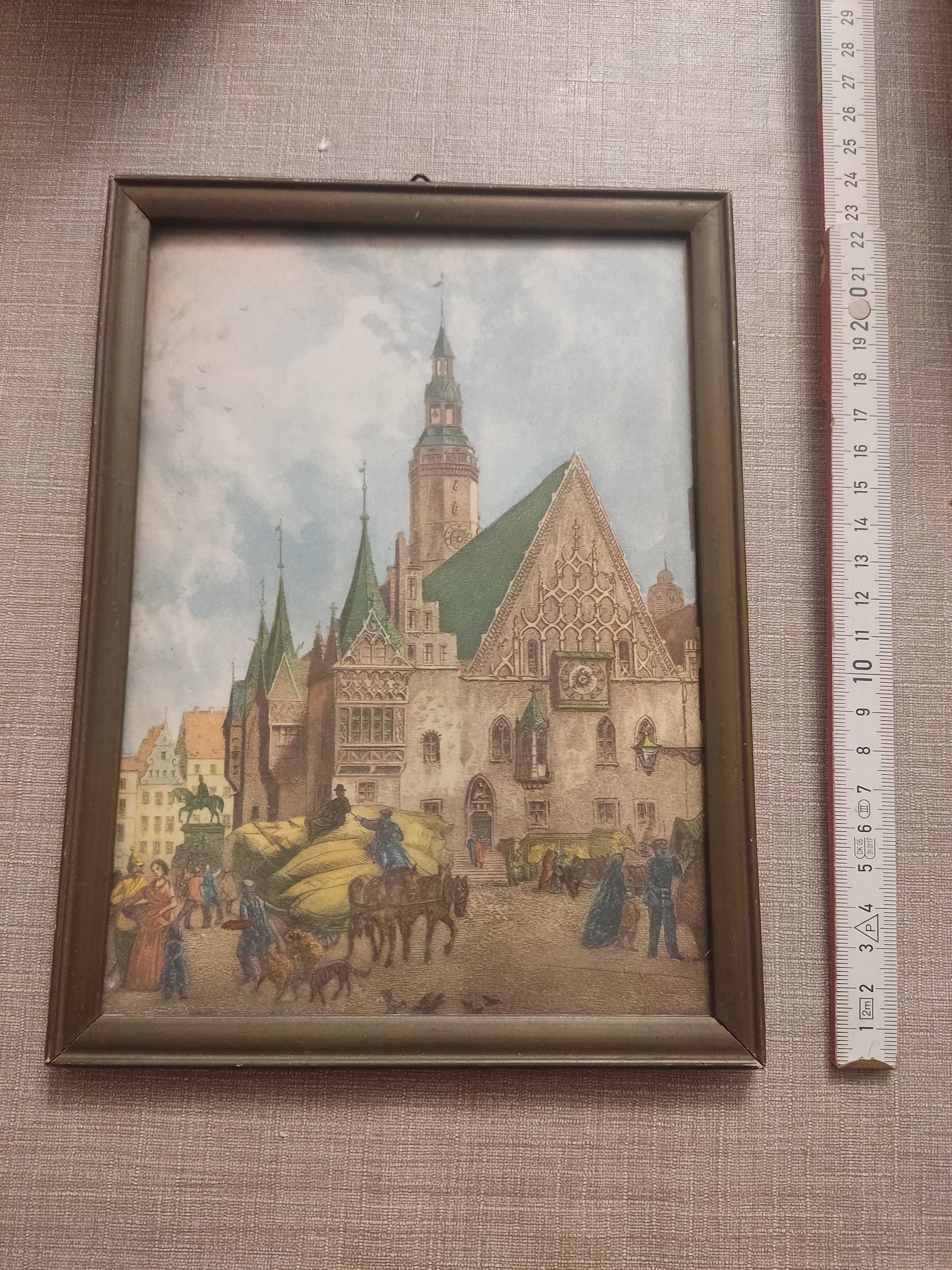 Breslau - Wrocław, wielkość 23,5 X 18 cm.