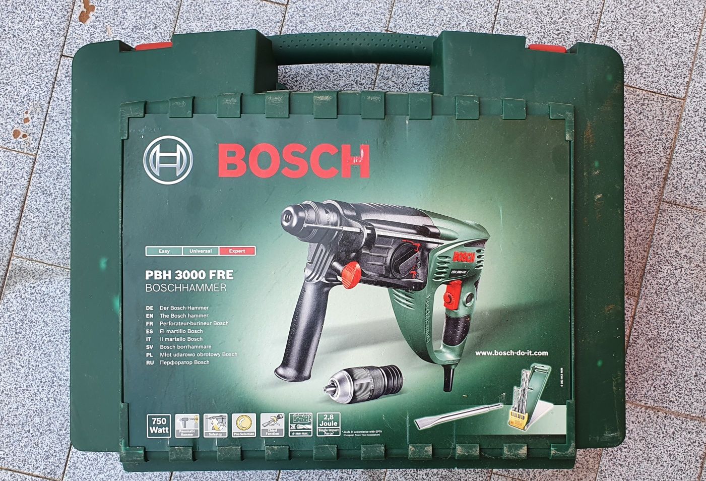 Martelo Perfurador PBH 3000 Fre  BOSCH